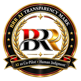 BRR AI Transparency Mark seal