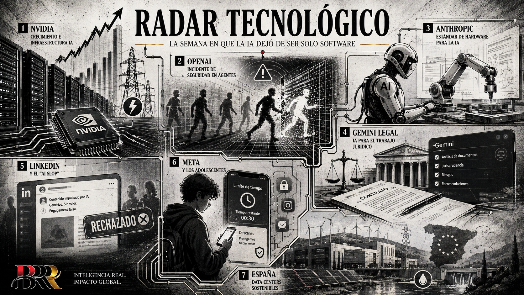 Radar tecnológico: 7 noticias de la semana que explican hacia dónde va la IA